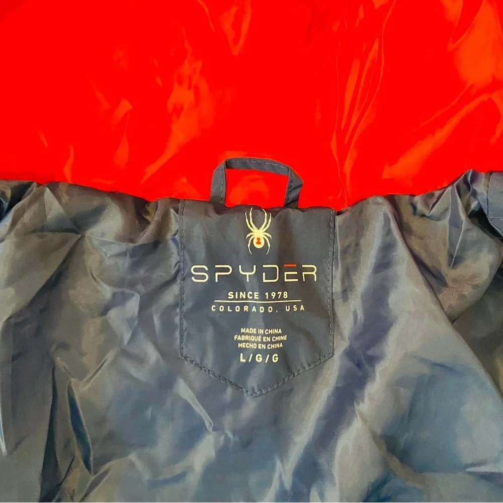 Spyder team USA Olympics special edition ski snowboarding thick winter jacket